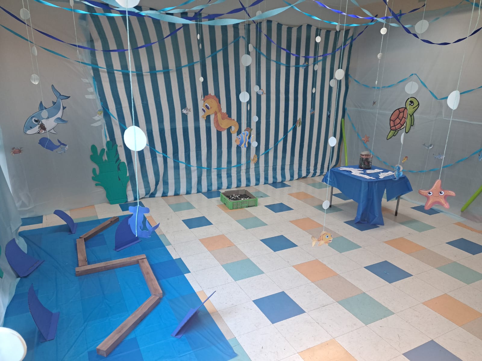 Instalación artística: El mar encantado